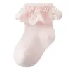 Calcetines para Niños, Calcetines de Malla Finos de Verano, Calcetines de Encaje para Niñas, Calcetines Finos, Calcetines de Media Pantorrilla, Calcetines de Princesa, Calcetines para Bebé