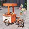 Carrinho de Três Rodas, Veículo Promocional de Shopping Center, Feira Noturna, Veículo de Barraca de Rua para Comida, Veículo de Exposição para Eventos, Veículo para Café e Bar