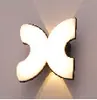 2024 creativa nueva lámpara de pared LED emisora de luz nórdica habitación dormitorio pared de fondo lámpara de pared impermeable exterior venta al por mayor