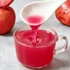Chuangyuyin Concentrado de Bebida de Manzana Roja 1kg Grado Comercial Jugo de Bebida Concentrado 6X Ingrediente para Bebida