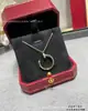 Collar de uñas con taladro de cabeza y cola de diamantes completos familia K versión alta, mismo estilo que las socialités, estilo de lujo ligero, incrustado con diamantes, sensación de alta gama, cadena para la clavícula
