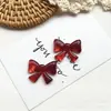 Accesorios de parche de resina con lazo Halo de color mixto japonés para pendientes hechos a mano, tocado, funda de teléfono móvil, material, venta al por mayor