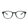 2025 nuevo estilo coreano montura ovalada para miopía pc montura completa luz plana 8002 hombres y mujeres montura de gafas retro