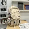 Mochila de Novo Estilo para Homens, Leve, Casual, Simples, Mochila de Viagem ao Ar Livre, Ensino Fundamental II, Ensino Médio, Mochila Escolar de Grande Capacidade para Mulheres