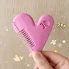 Peine para Cortar el Cabello con Forma de Corazón para el Hogar Recortador de Flequillo para Niña Herramienta Adelgazadora para Cortar el Cabello Herramientas para Cortar el Cabello y Reparar Flequillos en Casa