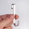 Gancho cuadrado de acero inoxidable resistente para tubo, red anti-robo de cocina, ventana anti-robo, puerta de armario de dormitorio, estante de almacenamiento superior e inferior, gancho en forma de S