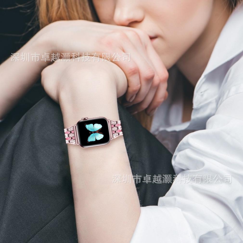 玫瑰粉间玫红闪粉点胶 （5).jpg