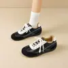 Zapatillas de Entrenamiento Retro Alemanas Aogushi Deng para Mujer 2026 Nuevo Otoño/Invierno Negras Casuales Zapatos de Forrest Gump Cómodos para Viajar Zapatos con Plataforma
