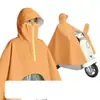 Impermeable para Vehículo Eléctrico, Poncho de Lluvia para Motocicleta, Jinete Único/Doble, Engrosado y Extendido, Modelos para Hombre y Mujer, Impermeable de Lluvia para Montar con Protección para Lluvia Fuerte