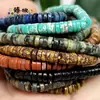 Nueva Serie de Cuentas de Piedra Natural, Cuentas Espaciadoras, Cuentas Sueltas, Accesorios para Joyería DIY, Productos Semi-Terminados para Hacer Pulseras al por Mayor