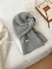 Bufanda súper de estilo coreano para otoño e invierno, mezcla de lana, versátil, suave, cálida y tejida, adecuada para hombres y mujeres, venta al por mayor para ventas transfronterizas