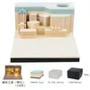 Casa del Árbol Compañero Escultura de Papel Calendario Altavoz Bluetooth Decoración de Escritorio Bloc de Notas 3D Regalo Cultural Creativo