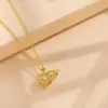 Collar de Perlas de Calabaza Hueca, Artesanía Antigua en Oro, Adorno Nacional con Esmalte, Adorno para el Cuello con Significado de Fortuna y Auspiciosidad