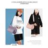 Nova bolsa tiracolo feminina nylon moda estilo ocidental bolsa de ombro grande capacidade multicamadas simples bolsa para mãe de meia-idade