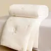TEMU Comércio Exterior Transfronteiriço Colcha de Gaze de Camada Dupla com Fibra de Soja Colcha Quente de Inverno Para Uma Pessoa Roupa de Cama de Primavera/Outono Colcha de Algodão para Crianças