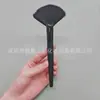Brocha Grande en Forma de Abanico, Brocha para Polvo Suelto, Brocha de Maquillaje Extra Grande y Esponjosa, Brocha para Polvo Seco, Brocha de Maquillaje, Dedicada a Maquilladores