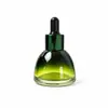 Frasco Cônico Pagoda 15ml 30ml Frasco Conta-gotas de Vidro Grau Alimentício Frasco para Essência de Óleo para Olhos Frasco Refil para Perfume Frasco Flor de Ameixa