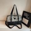 Bolso de Mano Deportivo Casual Bolsa de Fitness Gran Capacidad Un Hombro Bolsa de Viaje de Corta Distancia Equipaje Viaje Bolso Cruzado para Hombre