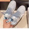 Zapatillas de Entrenamiento Agande para Mujer 2026 Nuevas de Verano y Otoño Punta Redonda Verde Menta Zapatillas de Carrera Versátiles Planas Casuales Zapatos Deportivos