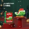Ciudad de Videojuegos Bloques de Construcción de Partículas Pequeñas Bloques de Ensamblaje Educativos Navideños para Niños y Niñas Regalos de Bloques de Construcción de Papá Noel