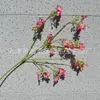 Flores de Dáfne artificiales, pequeñas decoraciones florales, plantas de junco, accesorios para plantas de interior, decoraciones de suelo para paisajismo, arreglos de boda