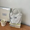 Bolsa de Balde com Corrente Rombos de Nicho para Mulheres 2026 Novo Estilo Bolsa de Ombro Transversal para o Dia a Dia Estilo Coreano Fashion
