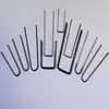Clavos de Tierra en Forma de U para Jardinería y Paisajismo, Clavos para Césped de Alambre de Acero Galvanizado, Clavos Fijadores de Plantas para Mallas de Suelo de Invernadero, Esenciales para la Jardinería