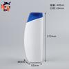 Botella de Champú 400ml Suministros del Fabricante Botella de Plástico Engrosada Loción Química Diaria Tapa Flip 400ml Botella de Gel de Ducha