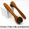 Escova de Noz, Escova de Cerdas de Porco, Mini Escova de Cerdas Duras, Escova de Múltiplas Cerdas, Escova Portátil de Cerdas Macias para Pulseiras, Atacado do Fabricante