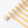 Papel de Regalo Huaxi con Flores de Rayas Grandes Exportación Transfronteriza Mate Impermeable Ramo DIY Floral Floristería Envoltura de Flores