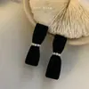 Lazo exquisito útil ~ pasador para el pelo femenino flequillo parte trasera de la cabeza tocado accesorios para el cabello terciopelo de temperamento pinza lateral