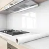Adesivos de Cozinha Espessos, Papel de Parede de Folha de Alumínio Autoadesivo à Prova de Fogo para Paredes de Fogão, Adesivos de Parede Que Não Deixam Resíduos de Cola, Atacado de Fábrica