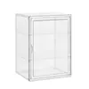 Suporte de Exibição para Armazenamento de Caixas Surpresa Caixa de Coleção Transparente Grande Capacidade Boneca Bubble Mart Boneca Caixa de Exibição para Figuras à Prova de Poeira