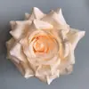 Cabeza de Rosa Diamante 10cm Flor Artificial Ramillete de Boda Pasador Flor Tocado de Ópera Manualidades corona Flor Artificial