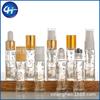 Botella roller transparente al por mayor de 10 ml de gato de la suerte, botella roller para aceites esenciales, botella de spray de vidrio, botella con gotero, botella de división para perfume