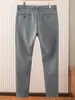 Novas Calças Masculinas Grossas para Uso Externo Outono e Inverno, Perna Reta Malha Elástica Esportiva Casual G0220