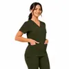 Entrega el Mismo Día, Todos los Colores y Tallas DisponiblesUniformes Médicos Amazon Transfronterizos, Batas Quirúrgicas, Uniformes de Enfermera, Uniformes para Hospitales de Mascotas