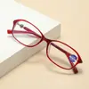 TikTok nuevas gafas de lectura para mujer anti luz azul moda elegantes gafas de lectura para madre espejo joven fabricantes al por mayor 1203