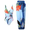 Traje de Baño Conservador Conjunto Europeo y Americano 2025 Cubre Vientre Delgado Vacaciones Playa Aguas Termales Bikini Conjunto Retro Francés
