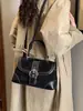 Bolsa de Ombro Transversal Feminina Suede Versátil Moda Exquisita Casual Simples Estilo Estrangeiro Estilo Coreano 2025