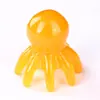 Peine Masajeador de Pulpo, Peine Meridian de Pulpo, Masajeador del Cuero Cabelludo, Terapia de Puntos de Acupuntura de la Cabeza, Peine Meridian, Masaje Gua Sha
