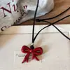 Nuevo collar de plumas de bronce antiguo estilo Zen chino para mujer, estilo étnico bohemio, cadena larga de doble capa para suéter