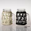 Vidro Criativo Artesanal Palha Copo de Água Copo DIY Vidro Colorido Ovo Copo Amazon Glass