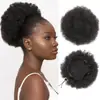 Pacote de cabelo explosivo de bola preta africana fofo hiphop hip hop rolo bigode de espiga lagarta botão de flor cabeça