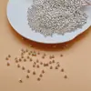 Cuentas sueltas de plata pura S990, cuentas de plata, cuentas pulidas, cuentas redondas, accesorios, cuentas espaciadoras, collar DIY, pulsera, materiales para joyería