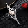 Broche Simples e Elegante de Pérola de Água Doce, Broche de Cardigã da Moda, Broche Versátil, Acessórios Femininos, Dropshipping