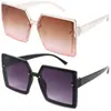 Venta Directa de Fábrica Nuevas Gafas de Sol Cuadradas para Mujer Gafas de Sol con Protección Solar Tendencia Gafas Anti-UV para Conducir y Ciclismo