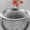 Colador de Cocina Universal para Lavar Verduras Colador de Fregadero Cesta para Fregar Platos Canaleta para Fregar Platos Pantalla de Drenaje Anti-atascos Fregadero