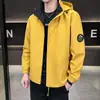 Chaqueta para Hombre Más Vendida 2026 Nuevo Estilo Ropa de Trabajo Cortavientos con Capucha Chaqueta Delgada Impermeable a Prueba de Viento para Hombre