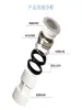 Conector Neumático Recto PU Bidireccional PV Tri-vía Tipo T Tipo Y Cuatro Vías Cinco Vías Conector Manguera de Aire 8MM Negro y Blanco